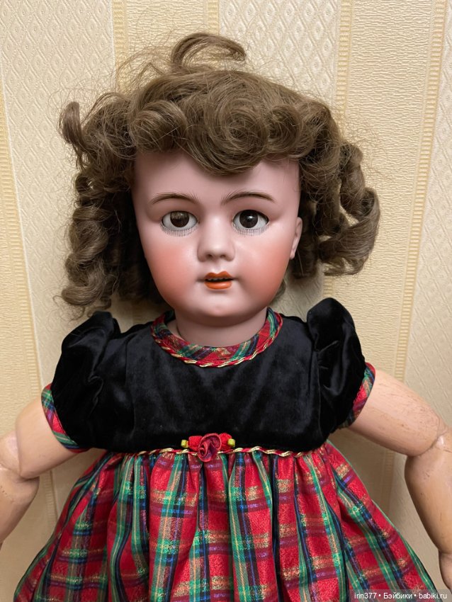 Большая антикварная кукла Dep