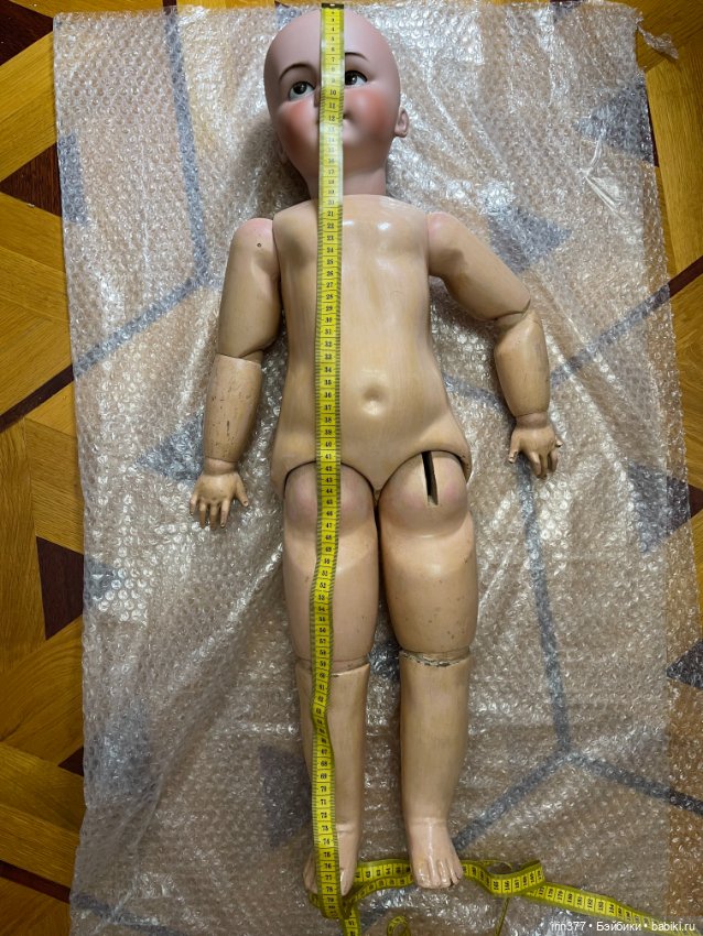 Большая антикварная кукла Dep