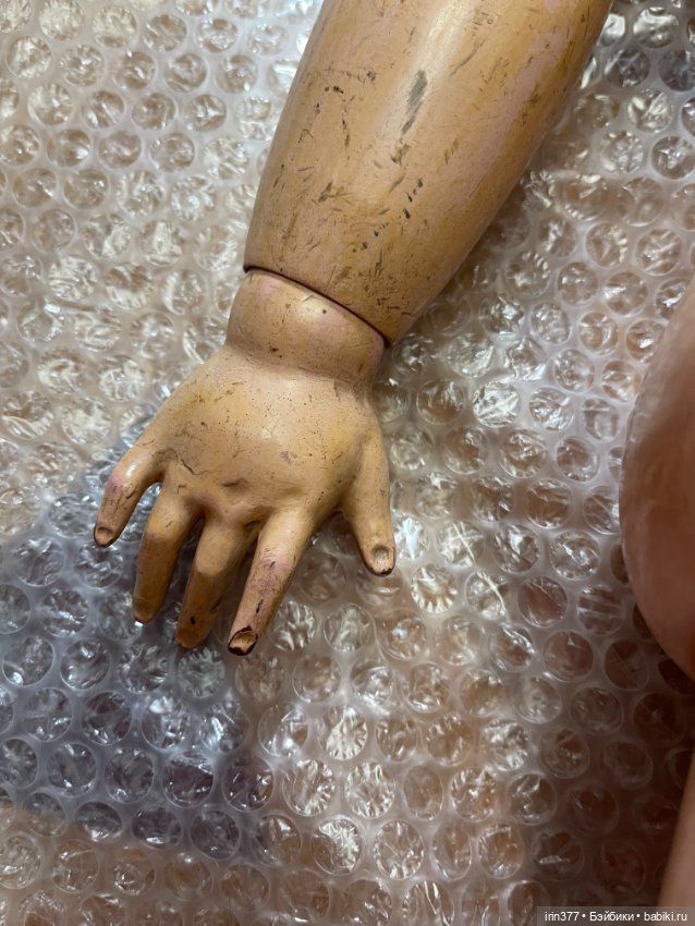 Большая антикварная кукла Dep