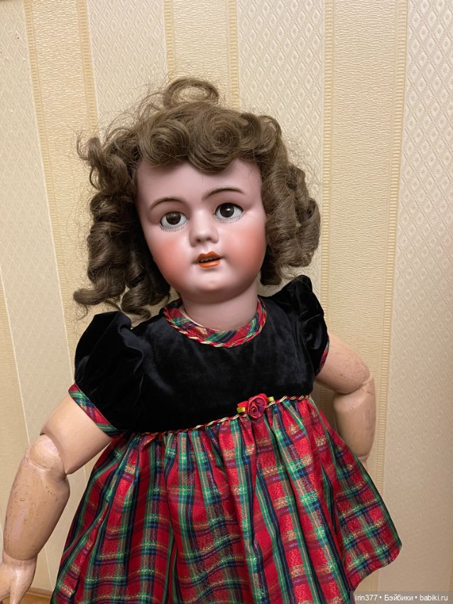 Большая антикварная кукла Dep (фото 4)