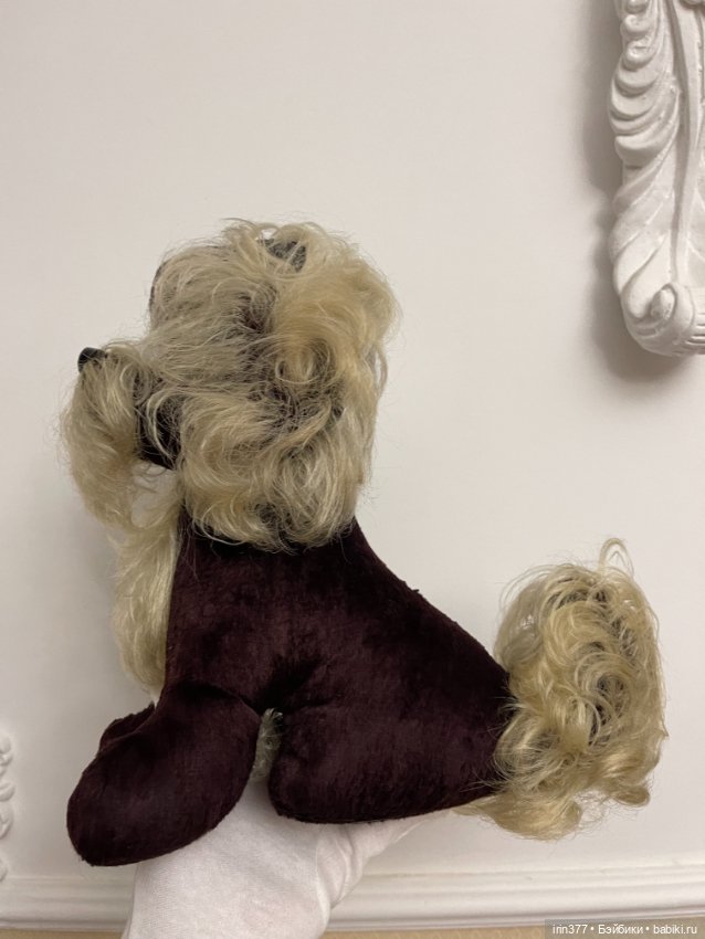 Собачка плюш СССР — Винтажные куклы и игрушки детства (фото 4)