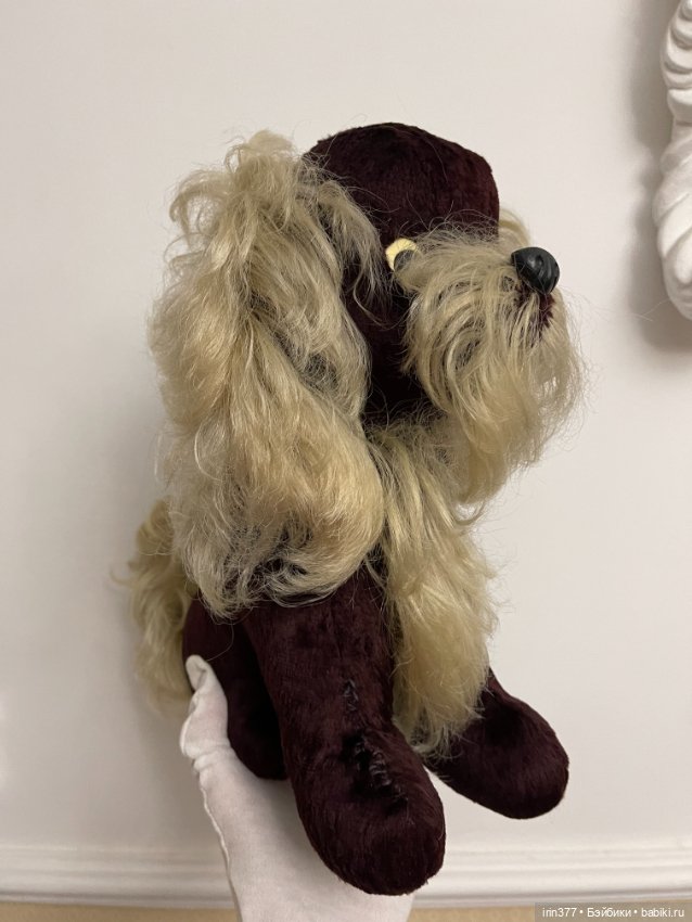 Собачка плюш СССР — Винтажные куклы и игрушки детства (фото 6)