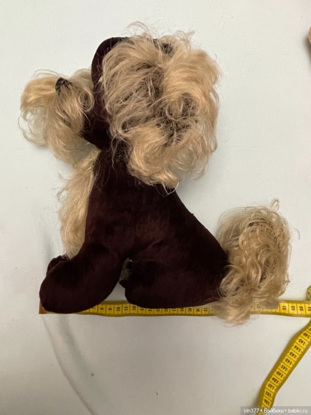 Собачка плюш СССР — Винтажные куклы и игрушки детства