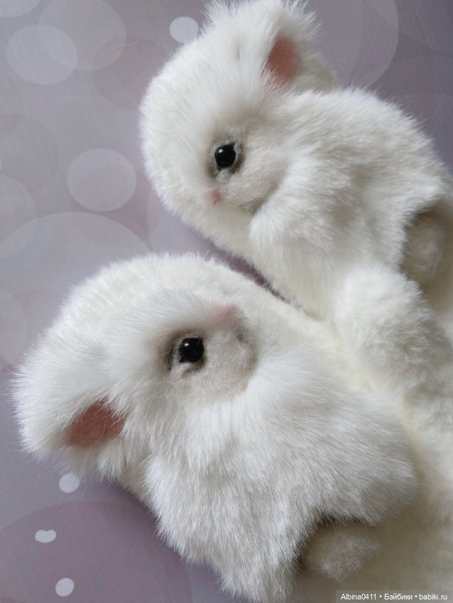 Варежки зайчики — Авторские игрушки (фото 4)