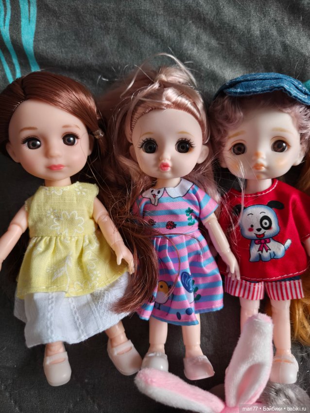 Лот из 8 кукол — Шарнирные куклы (не BJD) (фото 2)