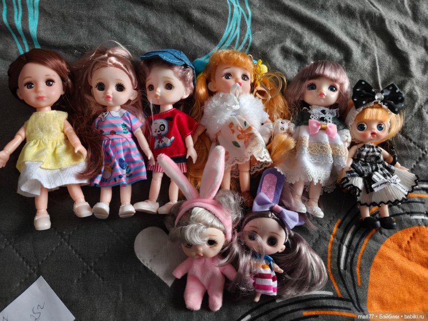 Лот из 8 кукол — Шарнирные куклы (не BJD) (фото 6)