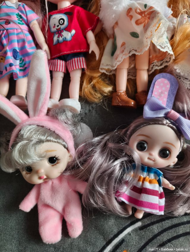 Лот из 8 кукол — Шарнирные куклы (не BJD) (фото 5)