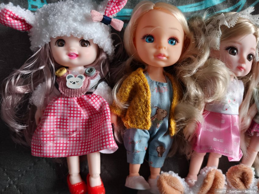 Лот из 7 кукол — Шарнирные куклы (не BJD) (фото 2)
