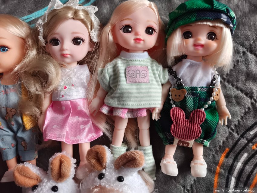 Лот из 7 кукол — Шарнирные куклы (не BJD) (фото 3)