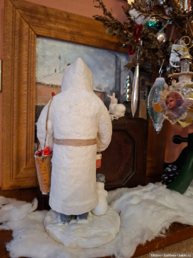 Рождественский дед в викторианском стиле (фото 4)