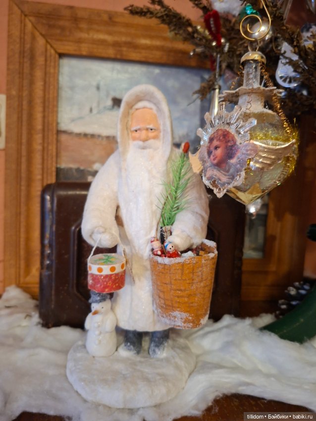 Рождественский дед в викторианском стиле