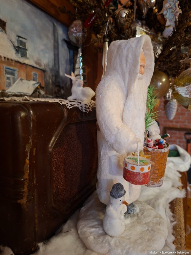 Рождественский дед в викторианском стиле (фото 2)