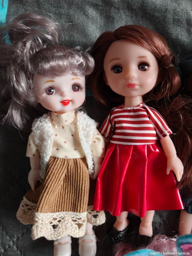 Лот из 8 кукол № 2 — Шарнирные куклы (не BJD) (фото 2)