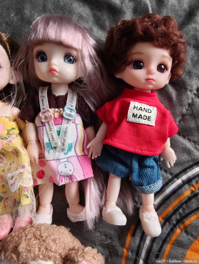 Лот из 8 кукол № 2 — Шарнирные куклы (не BJD) (фото 4)