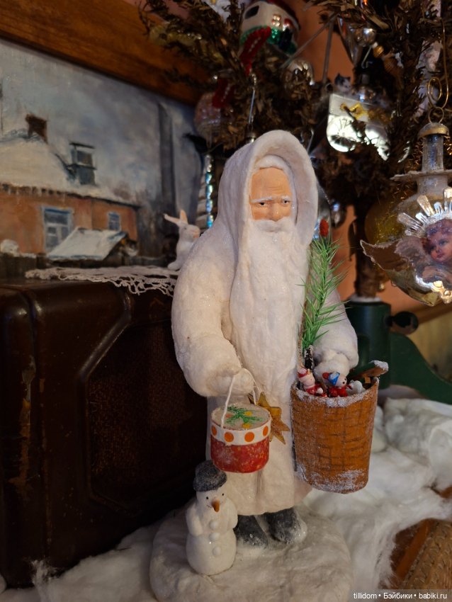 Рождественский дед в викторианском стиле (фото 3)