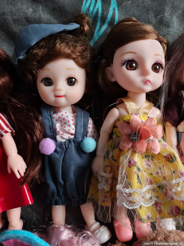 Лот из 8 кукол № 2 — Шарнирные куклы (не BJD) (фото 3)
