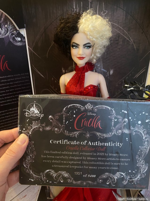 Cluella Disney Limited Edition, Круэлла Дисней (фото 4)