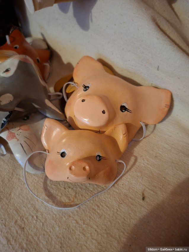 Маски для кукол, двух размеров (фото 3)