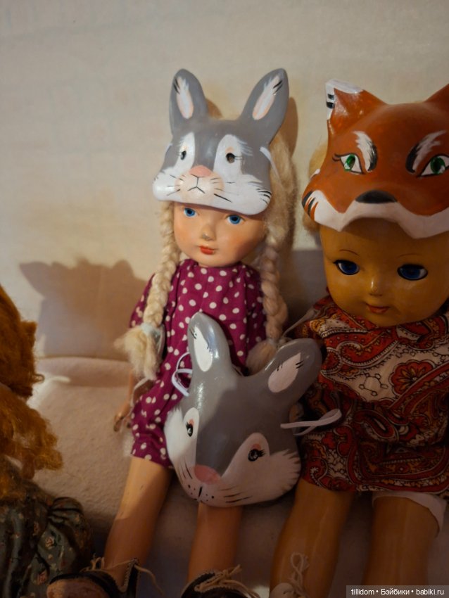 Маски для кукол, двух размеров (фото 4)