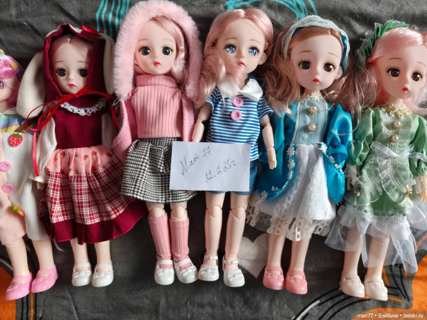 Лот из 6 шарнирных кукол — Шарнирные куклы (не BJD) (фото 6)