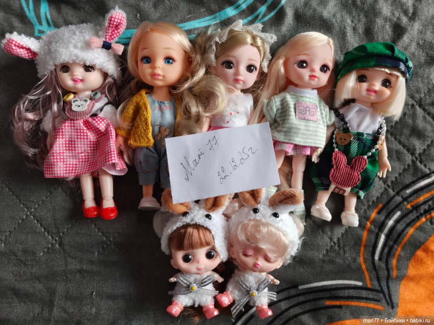 Лот из 7 кукол — Шарнирные куклы (не BJD) (фото 5)