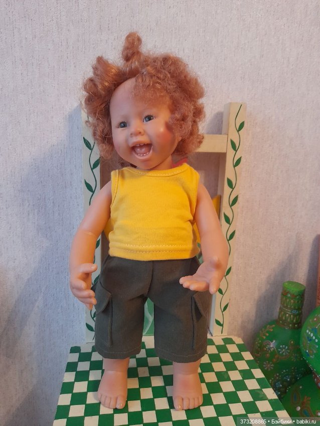 Милый мальчик — Коллекционные куклы (фото 6)