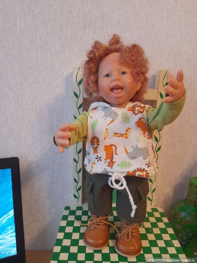 Милый мальчик — Коллекционные куклы (фото 5)