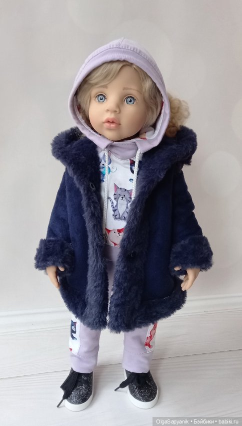 Дубленка для кукол — Одежда для кукол