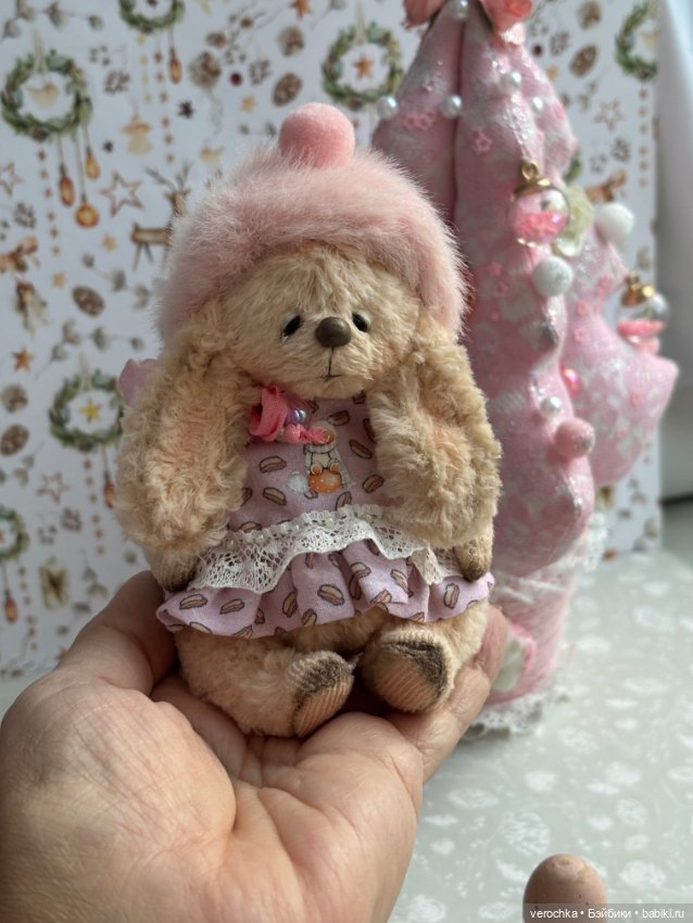 Кролик тедди — Авторские игрушки (фото 5)