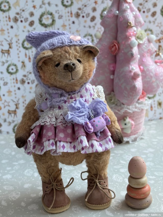 Мишка Тедди коллекционный (фото 5)