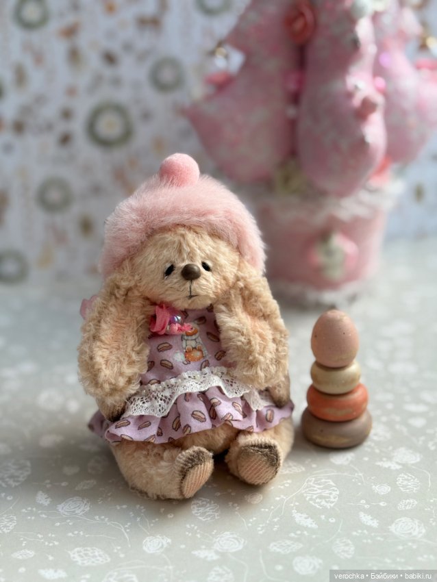 Кролик тедди — Авторские игрушки (фото 6)