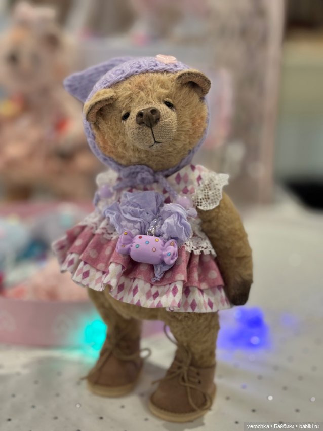 Мишка Тедди коллекционный (фото 2)