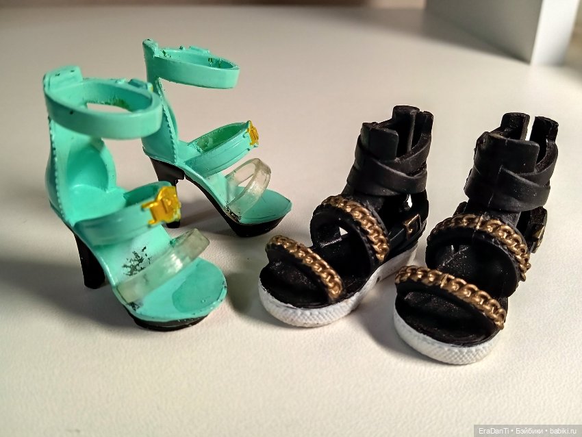 Две пары обуви (на одну ногу) (фото 3)