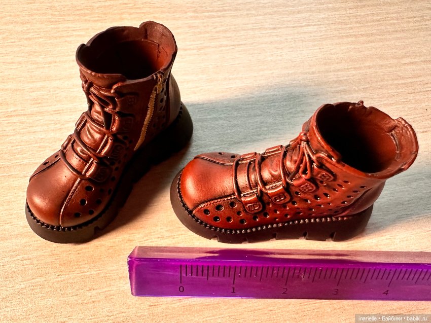 Ботинки для кукол со съемными стопами 1/6 (фото 4)