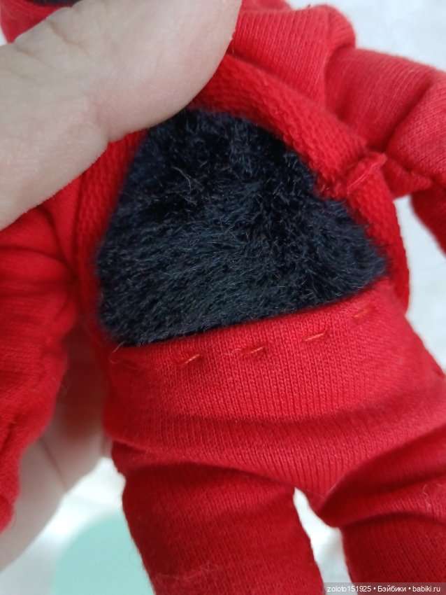 Чёрный мопс собака пес — Авторские игрушки (фото 5)