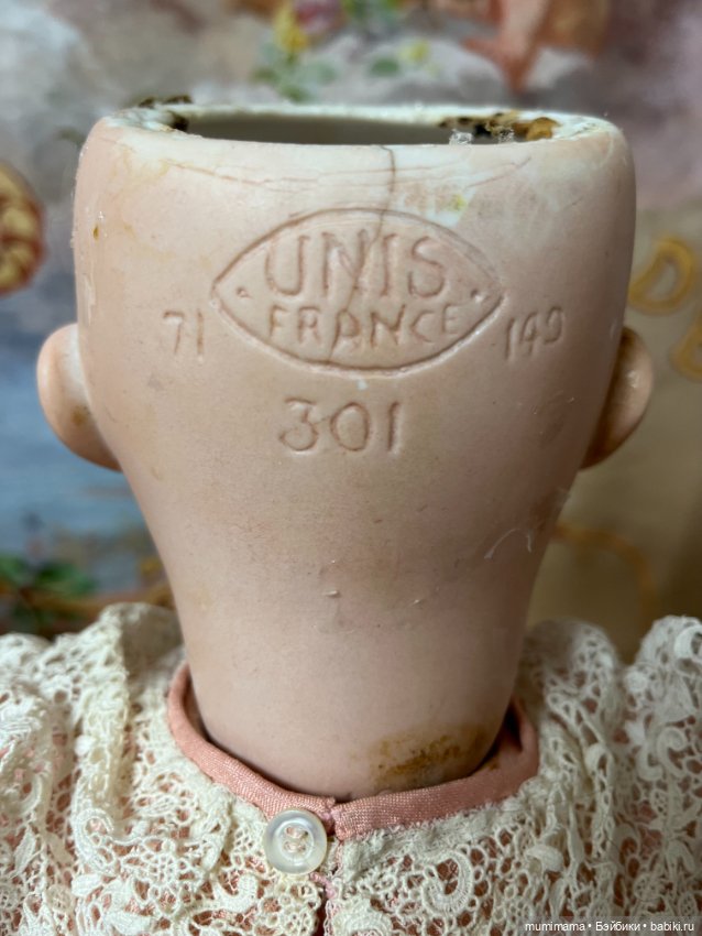 Антикварная француженка SFBJ 301/Unis France рост 60 см (фото 3)