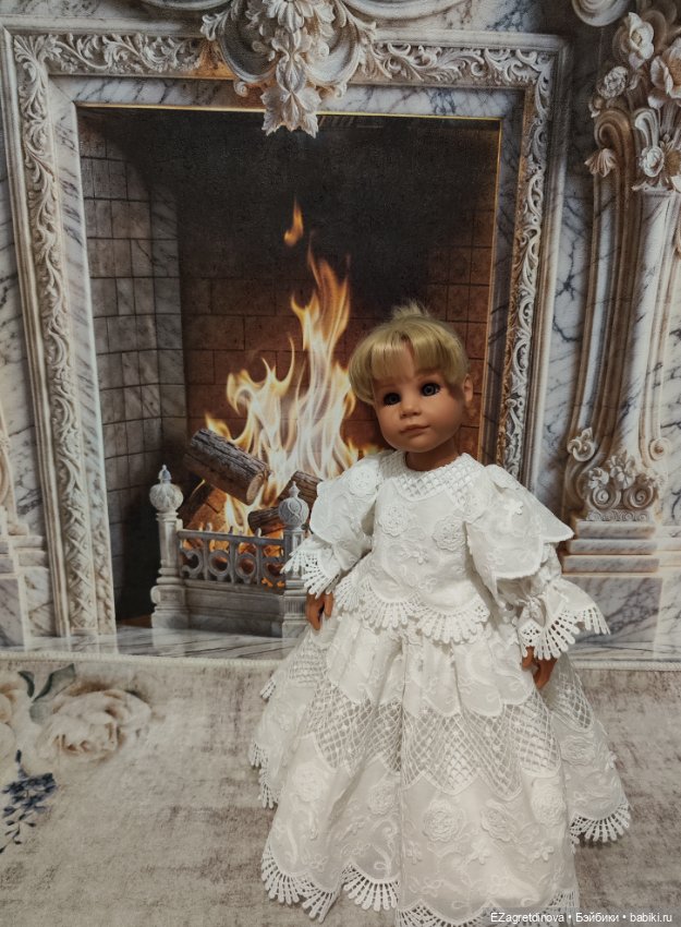 Платье Готц, Gotz, 48 см Зимнее волшебство