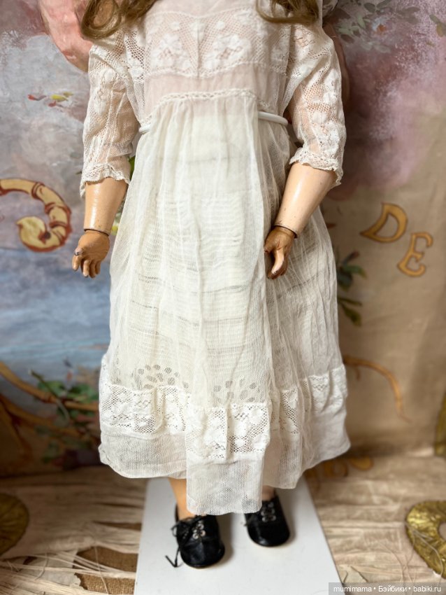 Большая антикварная немочка Franz Schmidt 269 рост 69 см (фото 3)