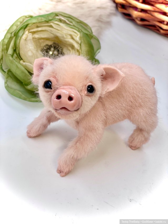 Жорик ( Тедди хрюшка) — Авторские игрушки (фото 10)