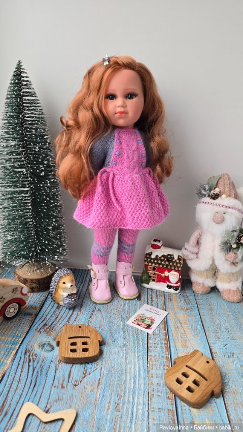 Комплекты из пуха норки, для ллоренс 42 см