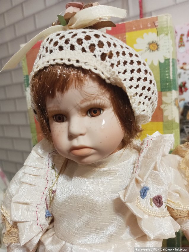 Немецкая фарфоровая кукла (фото 2)