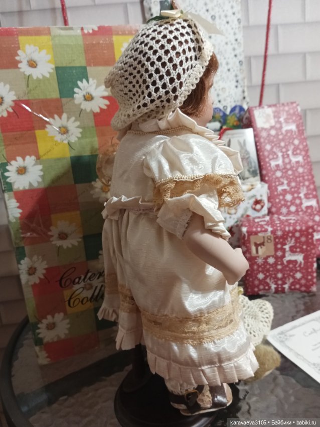Немецкая фарфоровая кукла (фото 7)
