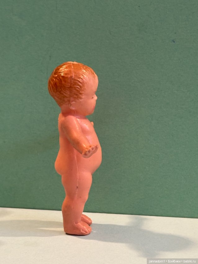 Редкий целлулоидный кьюпи Minerva, высота 8 см (фото 5)