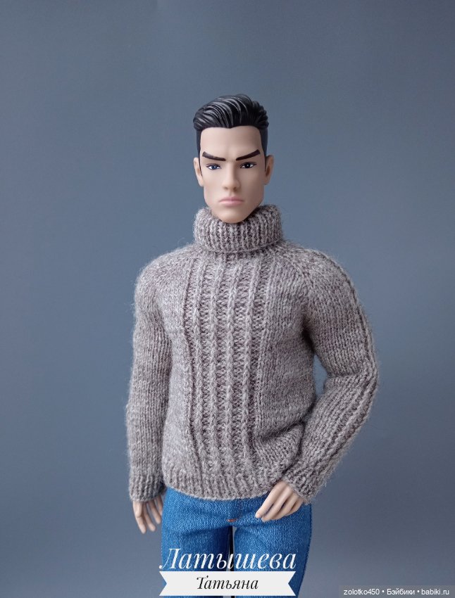 Вязаная одежда для кукол (фото 2)