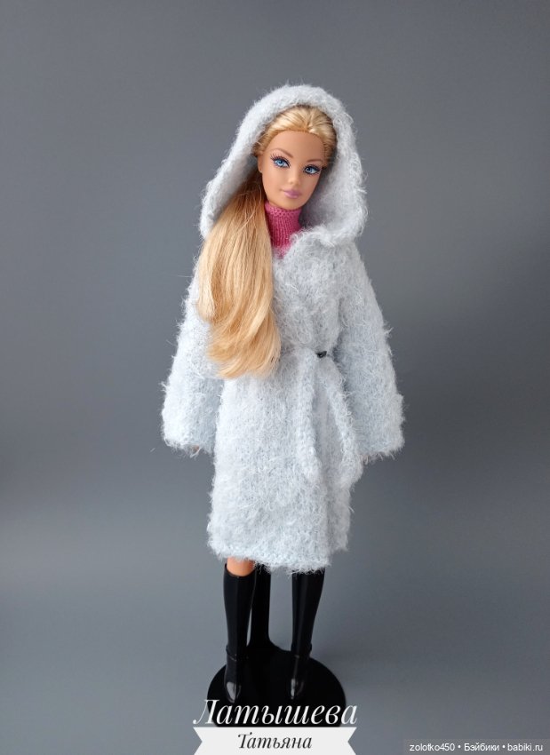 Вязаная одежда для Барби — Одежда для кукол (фото 4)