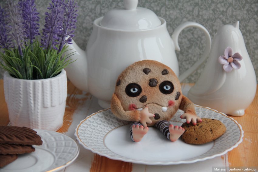 Печенька с кусочками шоколада (фото 3)