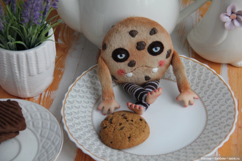 Печенька с кусочками шоколада (фото 2)