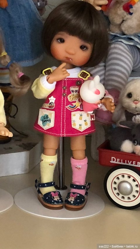 Сарафаны Madam Sugar на кукол 15-17 см (фото 8)