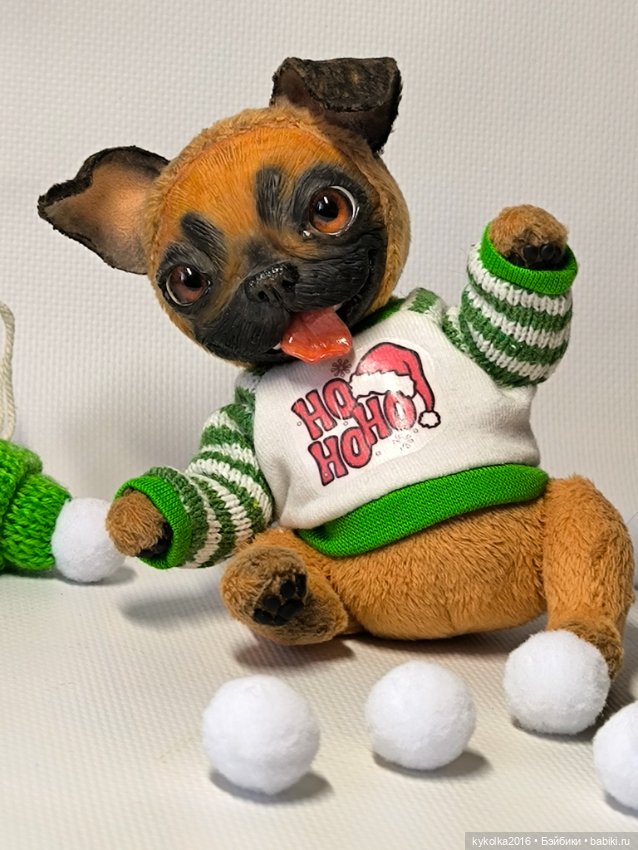 Собачка тедди барбансон — Авторские игрушки (фото 2)