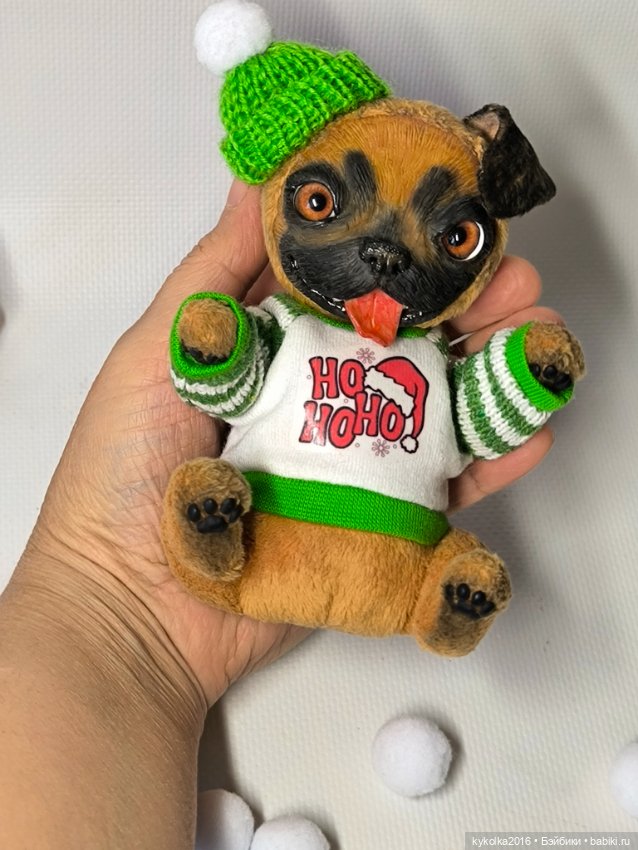 Собачка тедди барбансон — Авторские игрушки